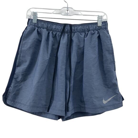 Nike Dri Fit Men's Size L Blue Sport Gym Athletic Shorts Preowned - Picture 1 of 5